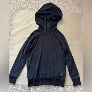 SPLITS FIFTY-NINE 59 Hoodie Hooded Sweatshirt Pullover Stretch Women's S black